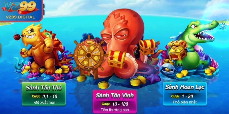 Hệ thống vũ khí có trong Vương Gia Đánh Cá VZ99